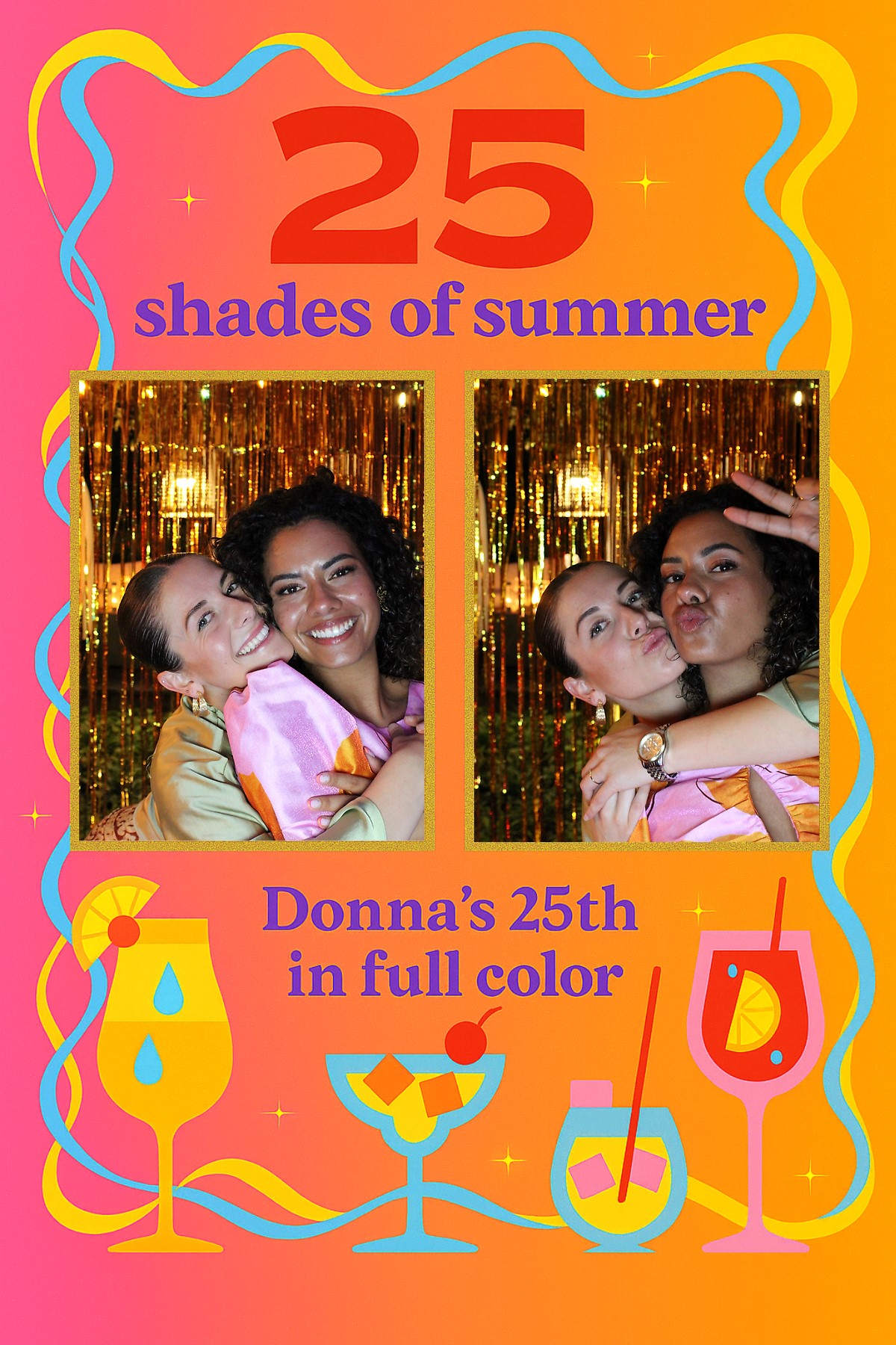 Donna's 25th in Full Color